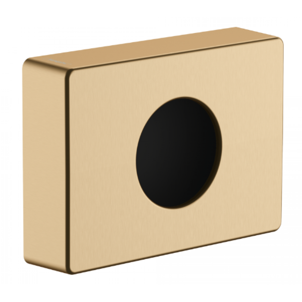 Hansgrohe AddStoris 拉絲黃銅衛生袋分配器 (壁掛式/可螺絲固定或黏接)